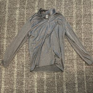 Under Armour Charcoal Quarter-Zip Top